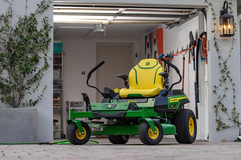 Promoting an Electric Tomorrow, John Deere Launches First All Electric Residential Zero Turn Mower